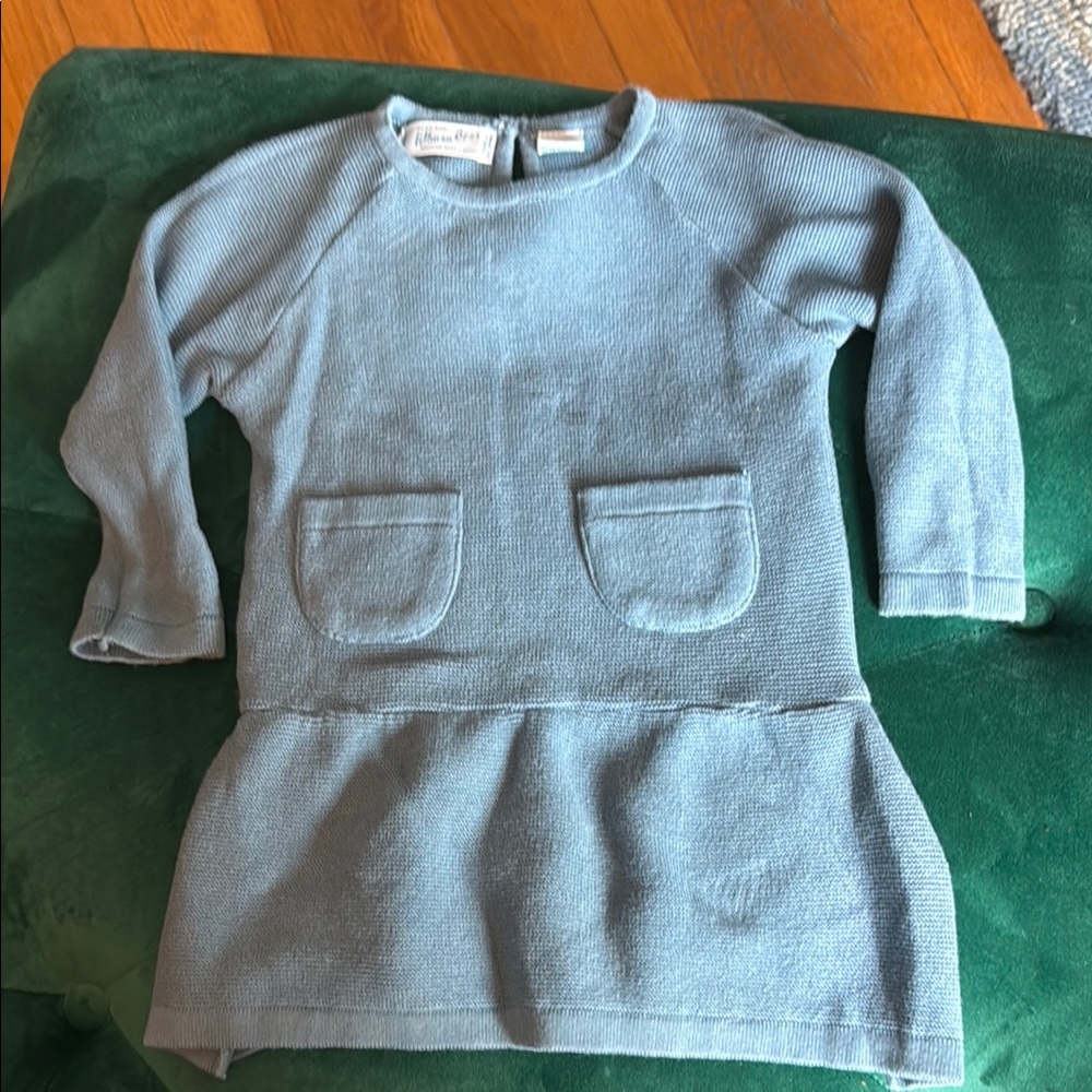 Feltman Brothers Blue Knit Dress - Size 12 Months